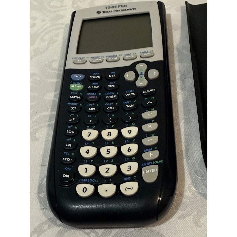 Texas Instruments TI-84 Plus CE Color Graphing Calculator - Black With Cover - Picture 2 of 5